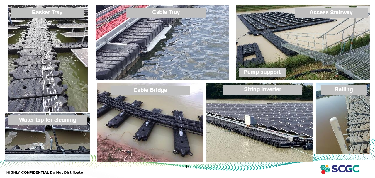 Floating solar solution(CG Floating Solar)