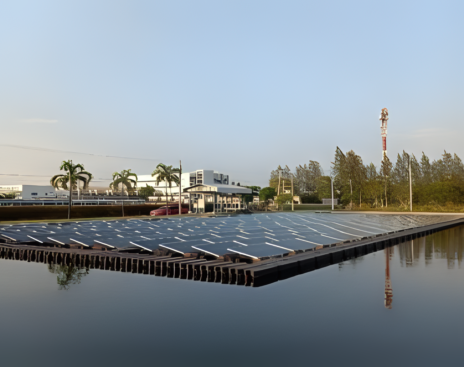 Floating solar solution(CG Floating Solar)