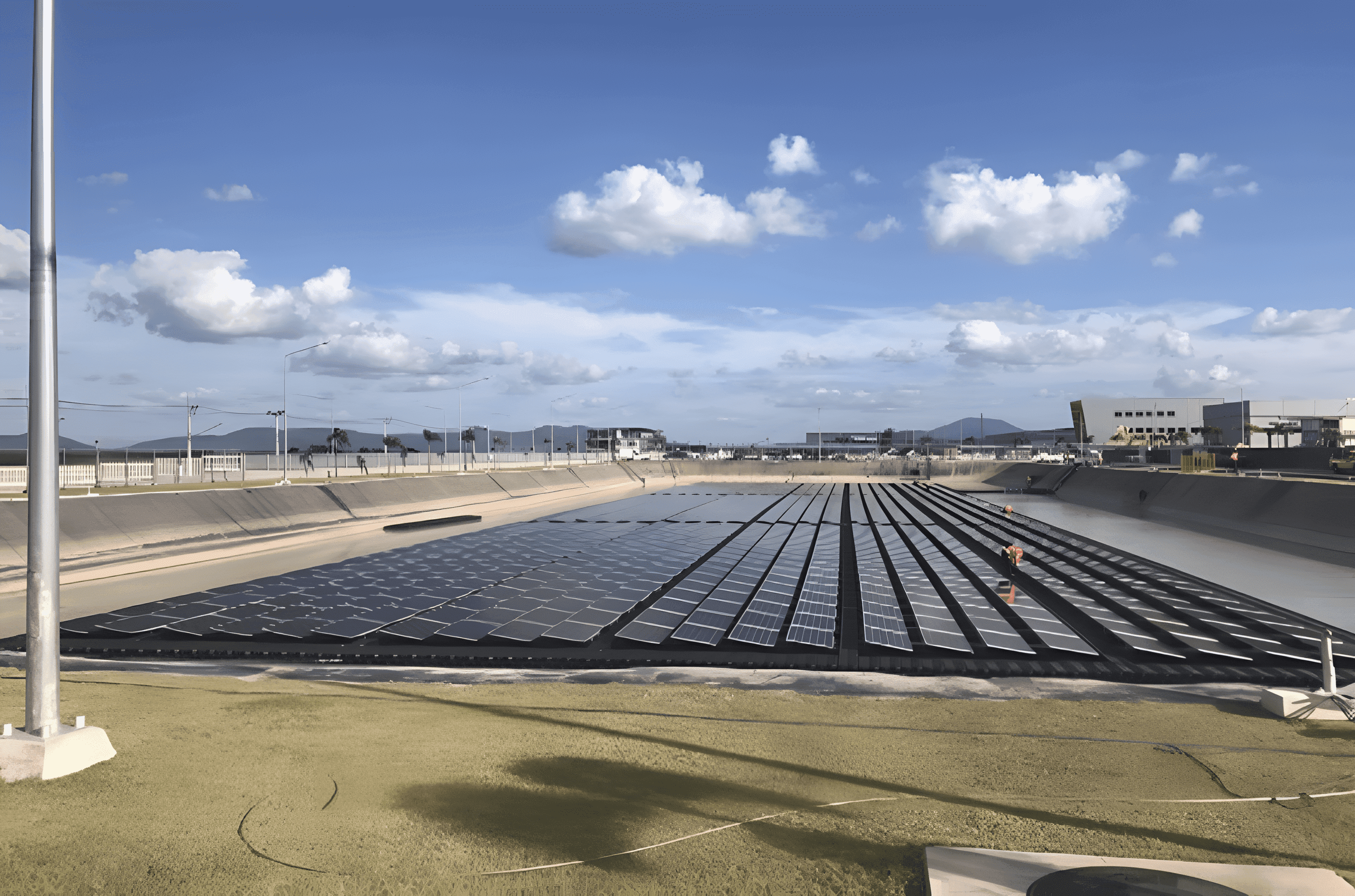 Floating solar solution(CG Floating Solar)